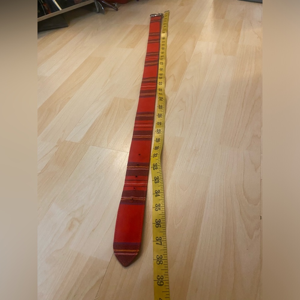 Dolce and Gabbana plaid belt - Picture 10 of 13
